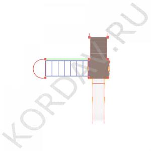 Многопрофильный детский игровой комплекс ПДИ 2.09 (2)